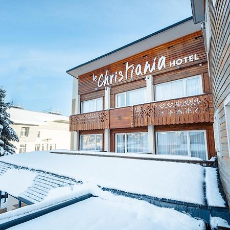 Hotel Le Christiania Saint-Lary-Soulan Exterior foto